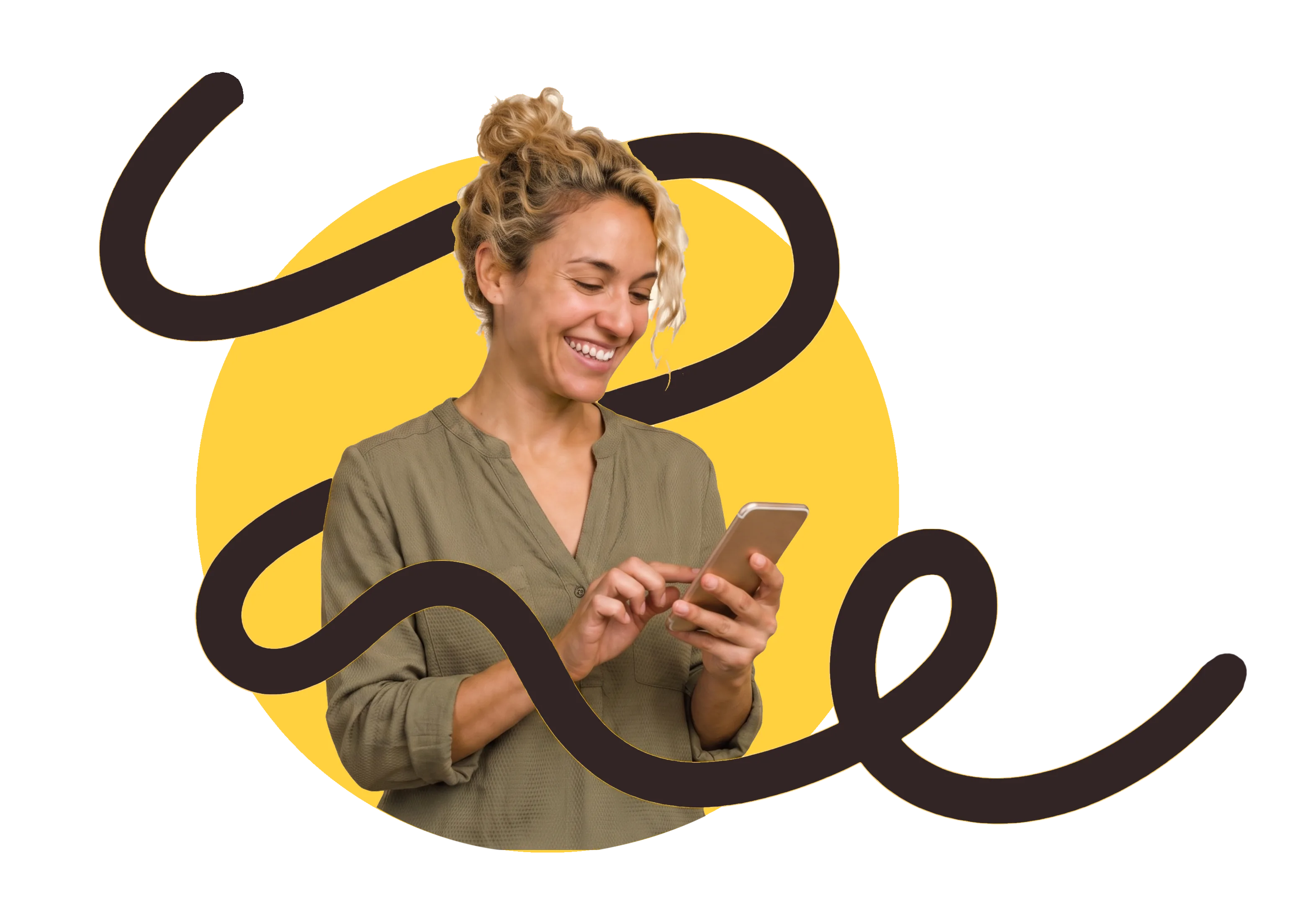 woman reviewing the baguette dashboard